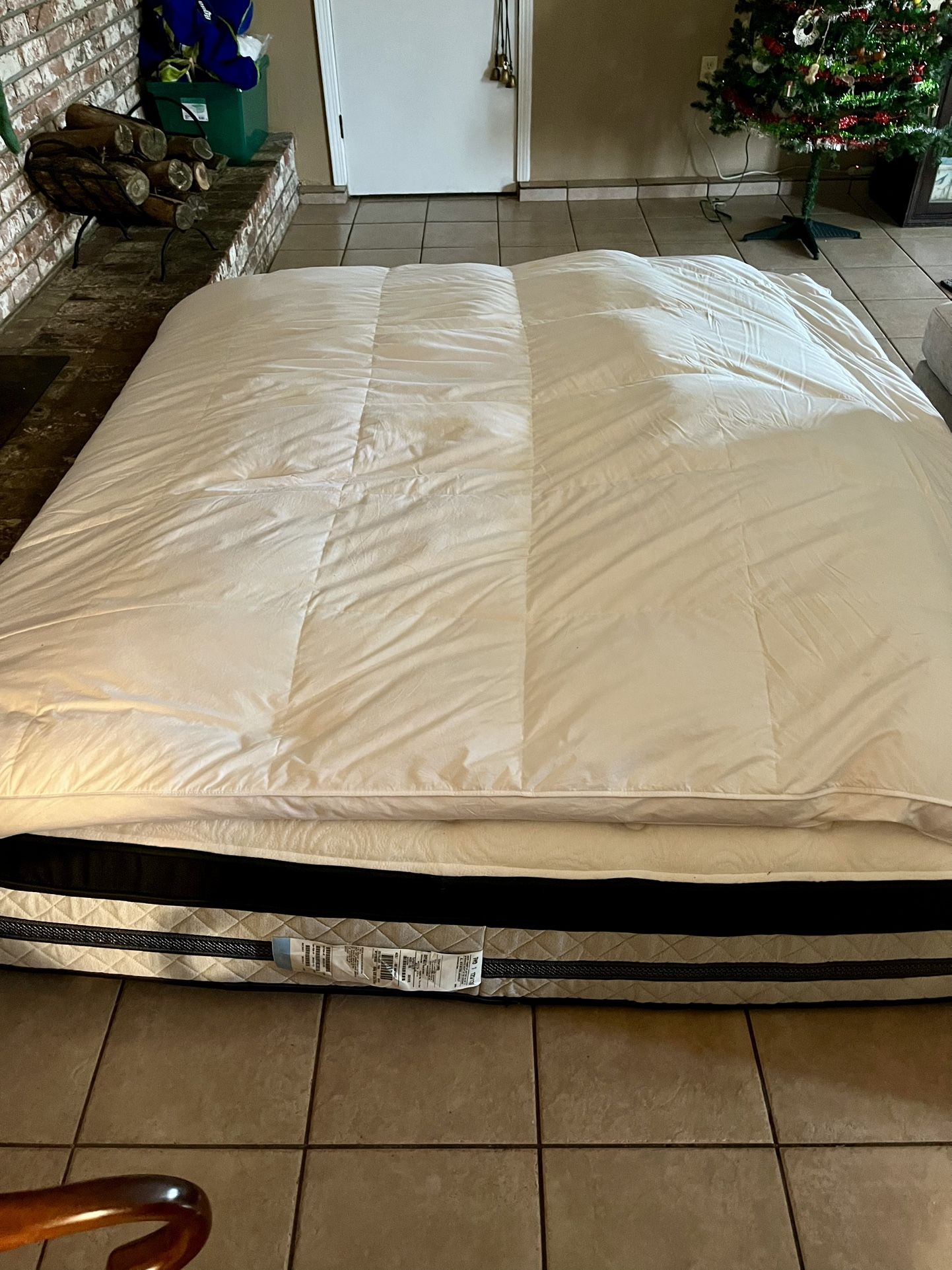 King Size Mattress Comes With Three Toppers