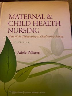 Maternal & Child health nursing Adele Pillitteri
