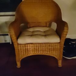 Wicker chair 