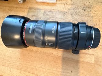 Canon Magic Drain pipe, ef 80-200mm L lens