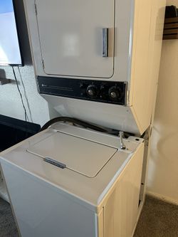 Maytag stacking washer dryer deals