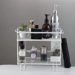 2 Tier Over The Toilet Shelf