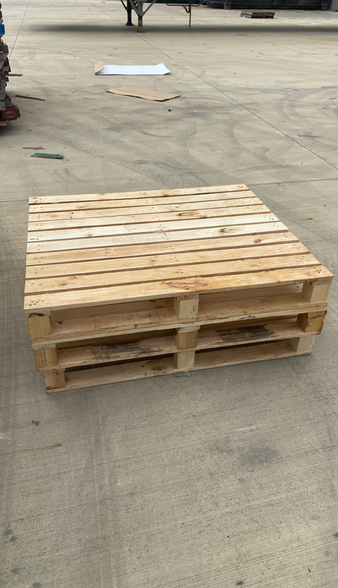 Wood pallets