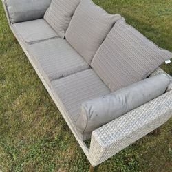 Wicker Couch