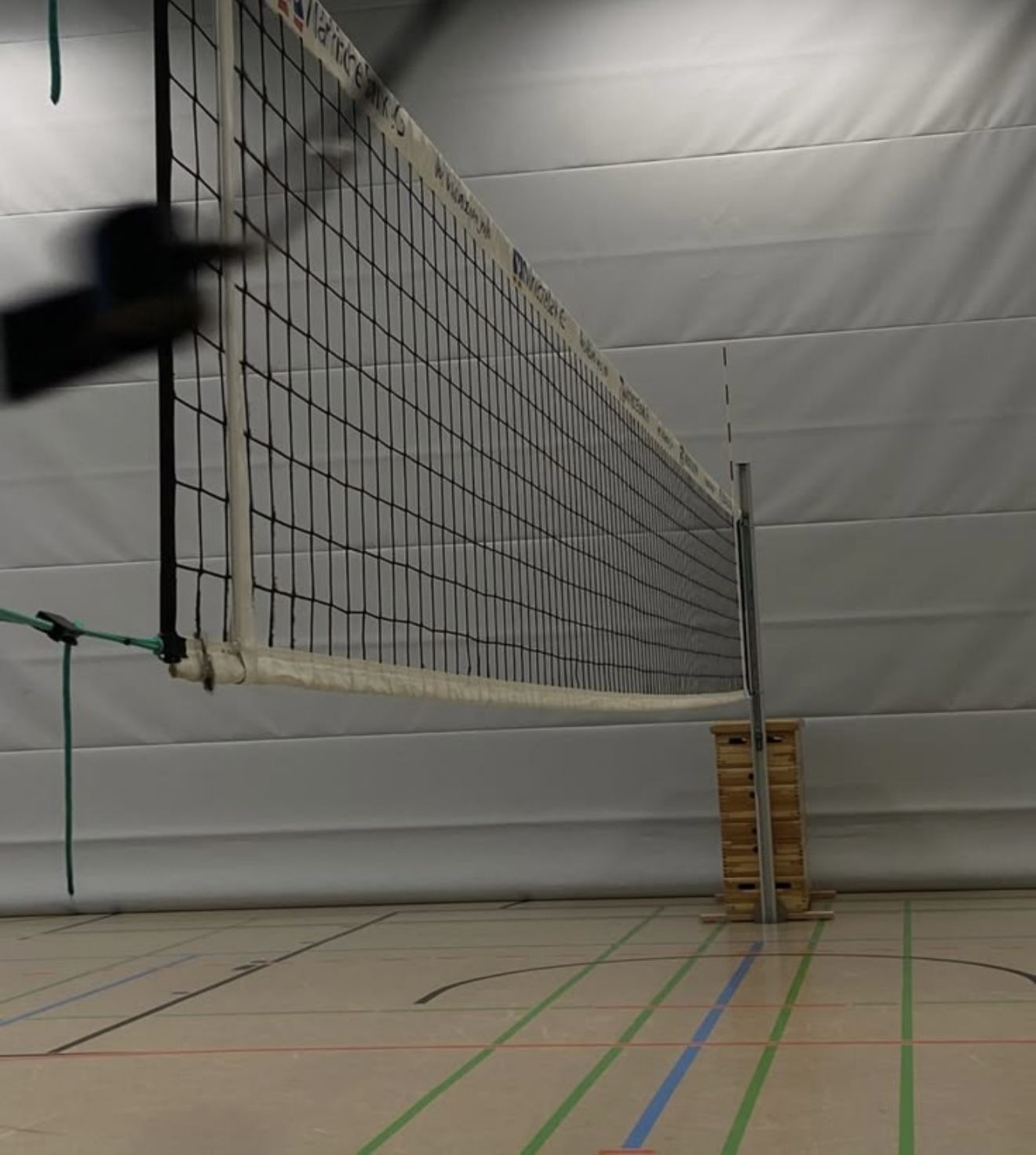 Volleyball Net And Volleyball 