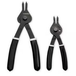 Husky 6 in. and 8 in. Snap Ring Pliers with Cushion Grip (2-Pack)