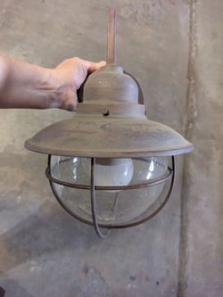 Outdoor light rustic