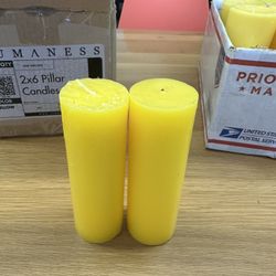 Yellow Candles 