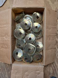 Box of coil nails