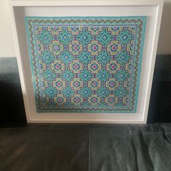 Framed Indigenous Tapestry 