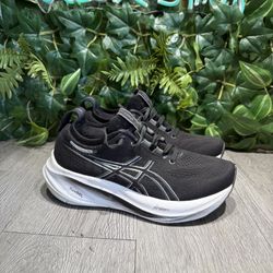 Asics Sneakers Womens 6 Gel Nimbus 26 1012B601 Blue Running Athletic Shoes