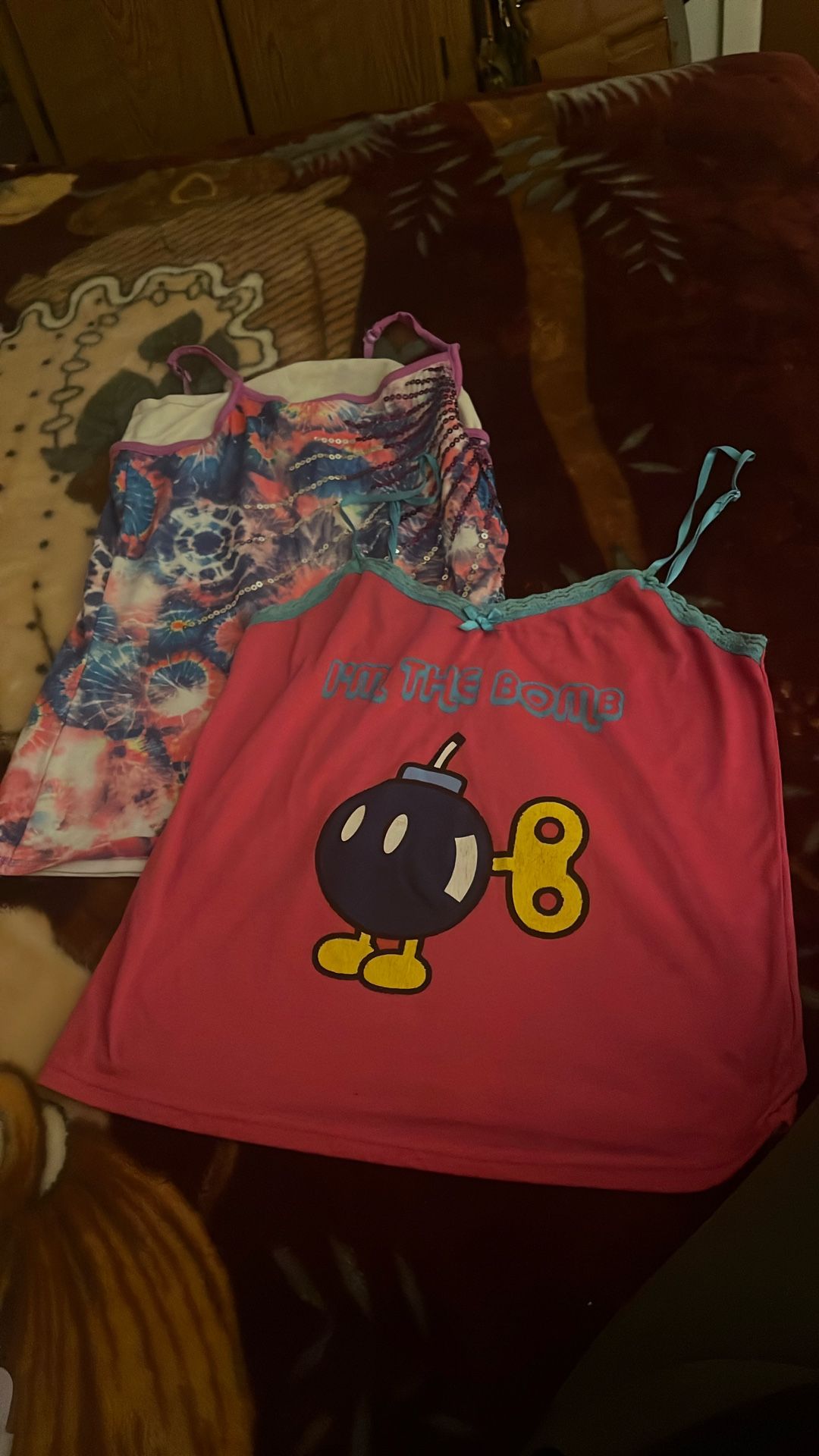 Size 16 Justice Top And Pink Top