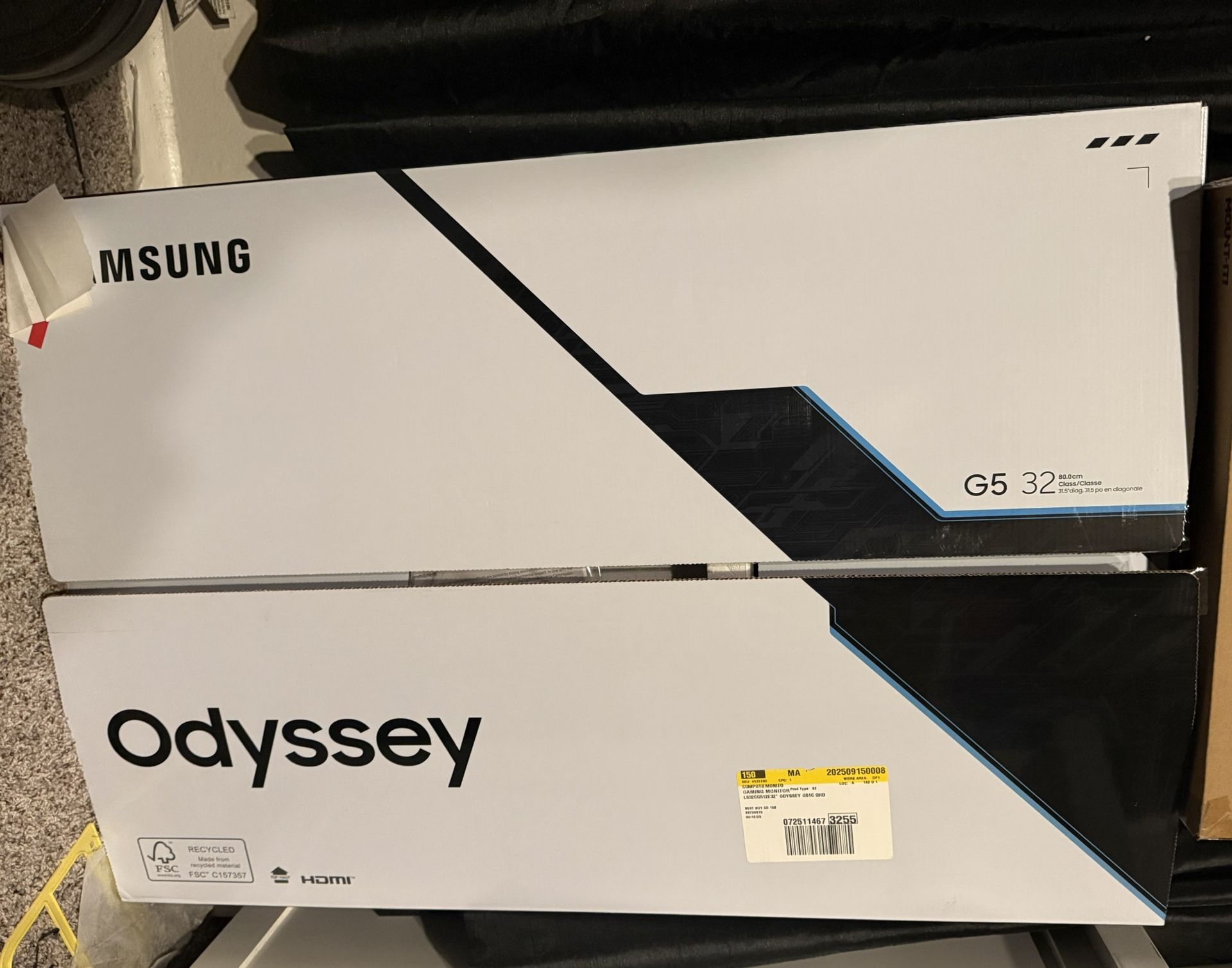 Samsung 32” G5 Odyssey Monitor