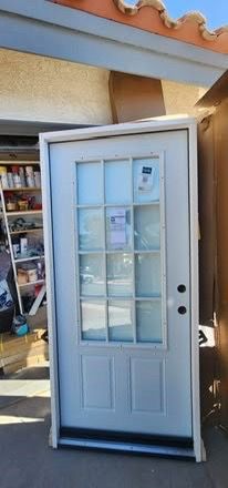 36X80 front door with frame JELD-WEN