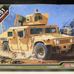 1/35 Scale M1151 Enhanced Armament Carrier Model Kit - Academy Hobby - Detailed Replica
