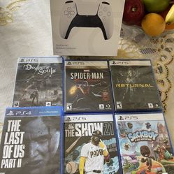 Ps5 Controller And Games 