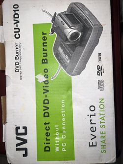   JVC Everio Share Station Direct DVD-Video Burner CU-VD10.