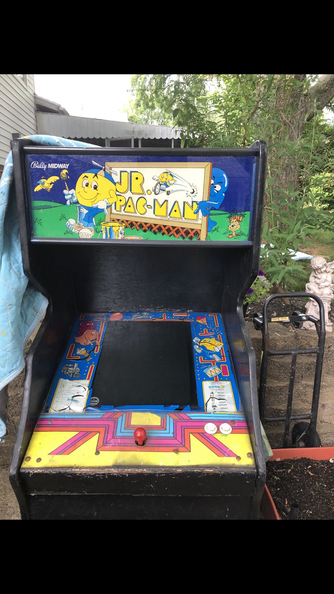 Jr Pac-Man and Ms. Pac-Man 2 in 1 arcade game