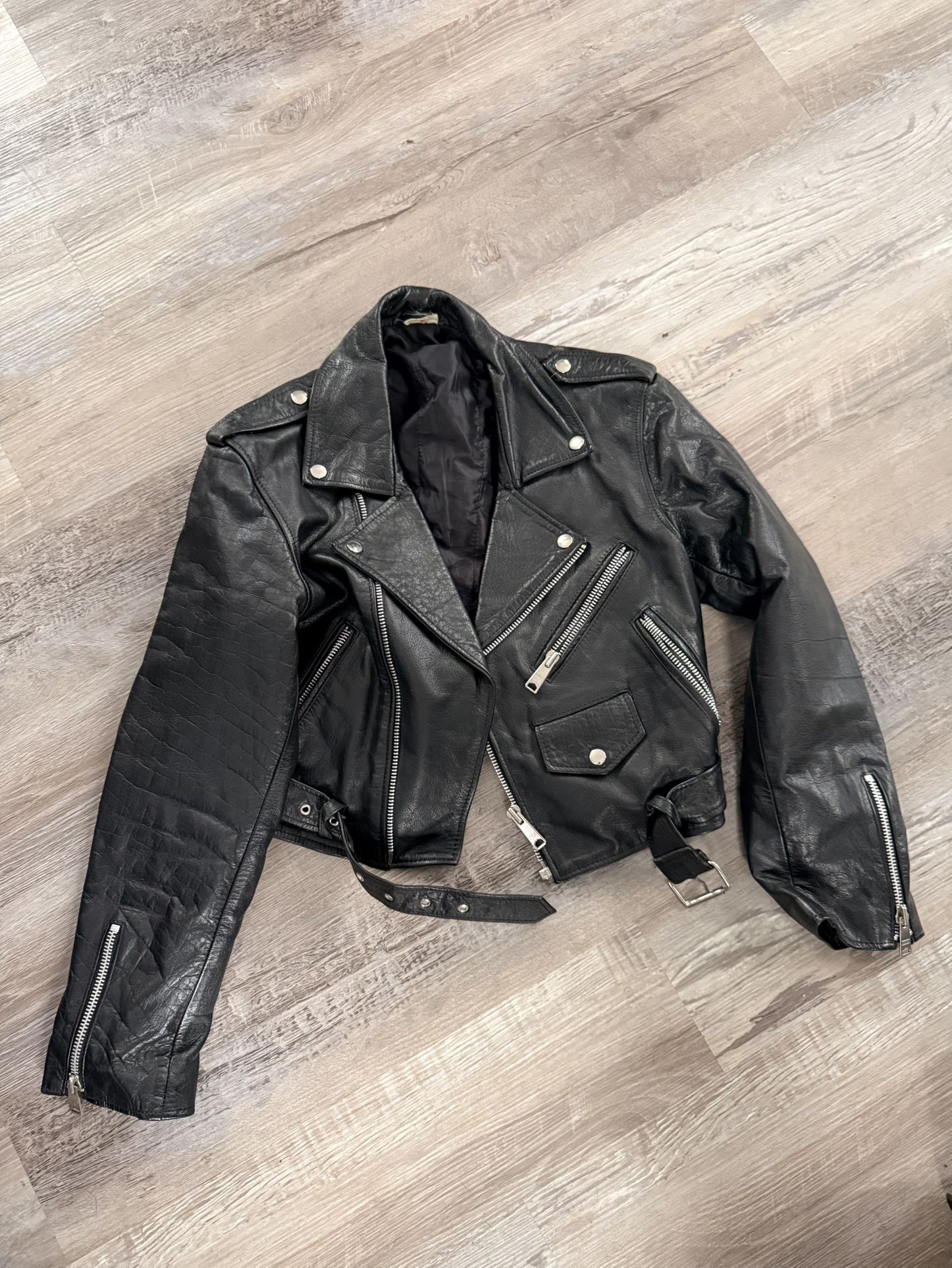 Authentic Leather Women’s Motorcycle Jacket