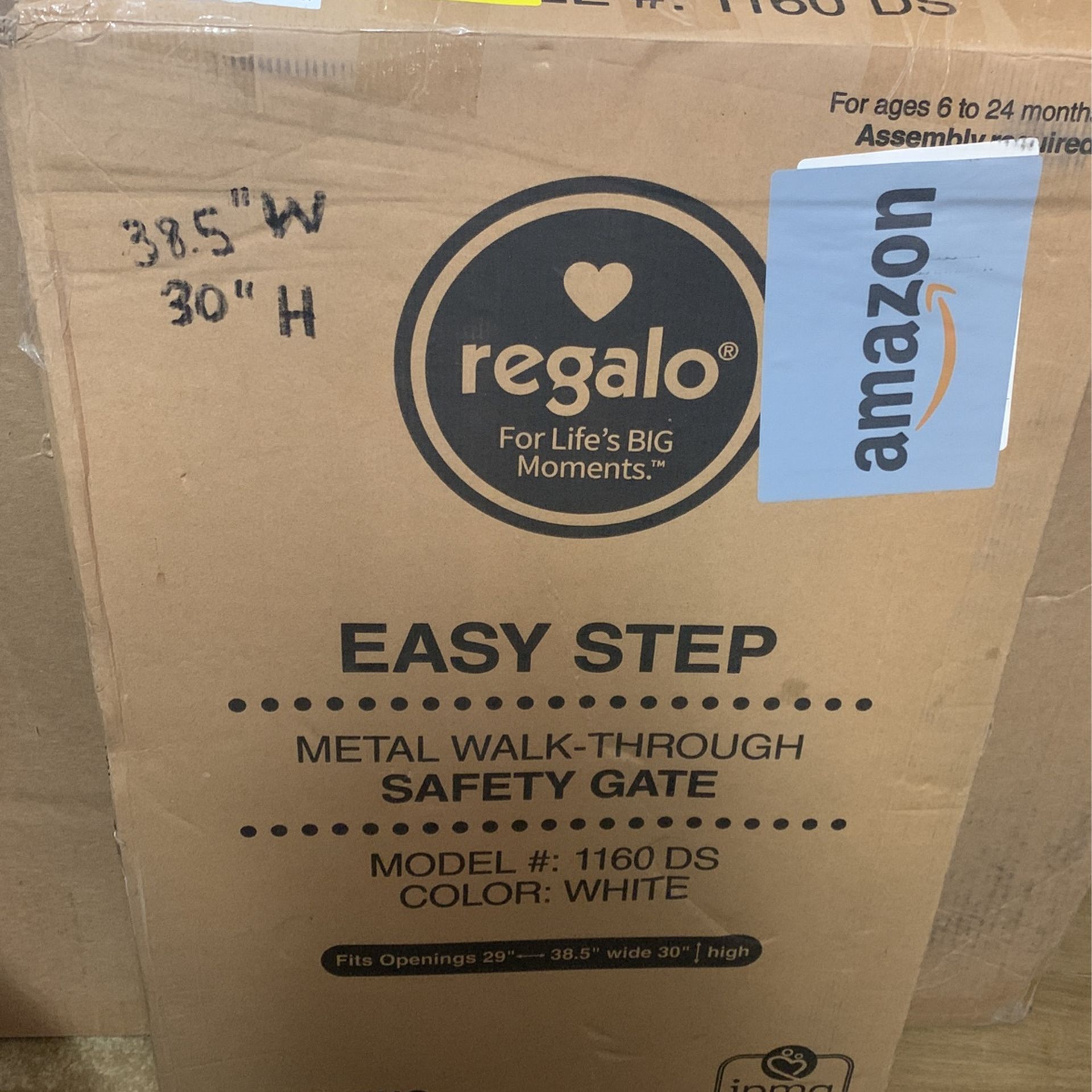 Baby/Pet Gate 38.5”W…..30”H