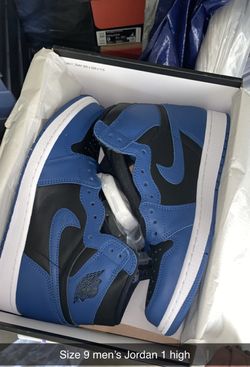 Jordan 1 High OG Marina Blue Size 9