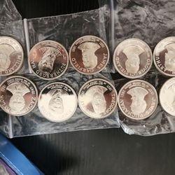 Collectibles, silver.
