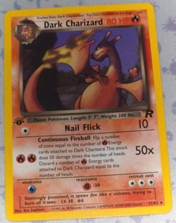 Pokemon 1st Edition TCG Dark Charizard