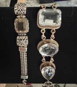 STERLING SILVER BRACELETS