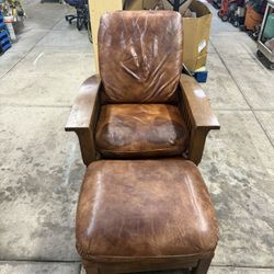 Chair With An Ottoman