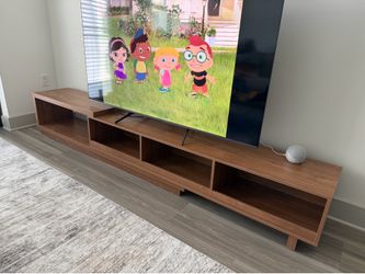 Extendable TV Stand with Drawers