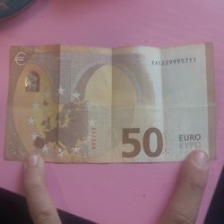 50 € (Euro) Bill / Money Bill