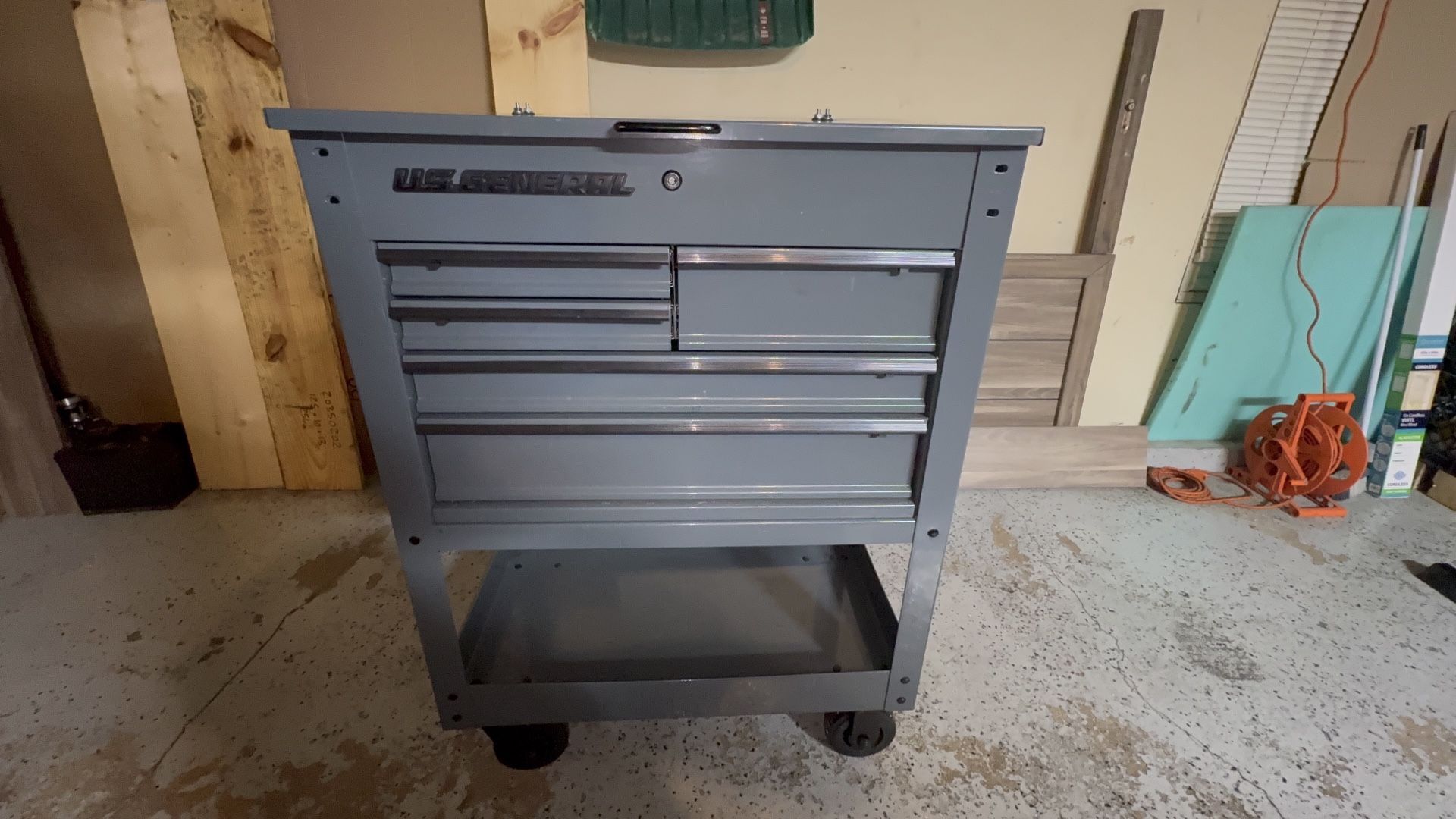 U.S. General 5-Drawer Toolbox