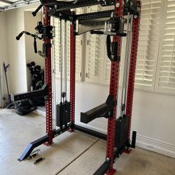 Vesta Fitness PRO SERIES 2-1 Ultimate Half Rack Functional Trainer/Gym Equipment/ Home Gym/ Fitness/ FREE DELIVERY 🚚 