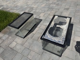 Two Reptile Tanks