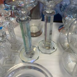 Crystal Candle Holders 