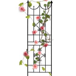 SCENDOR Garden Trellis 70” x 20” for Climbing Plants 6FT Metal Iron Wire Vine Flower Trellises for Outdoor Climbing Plants Support