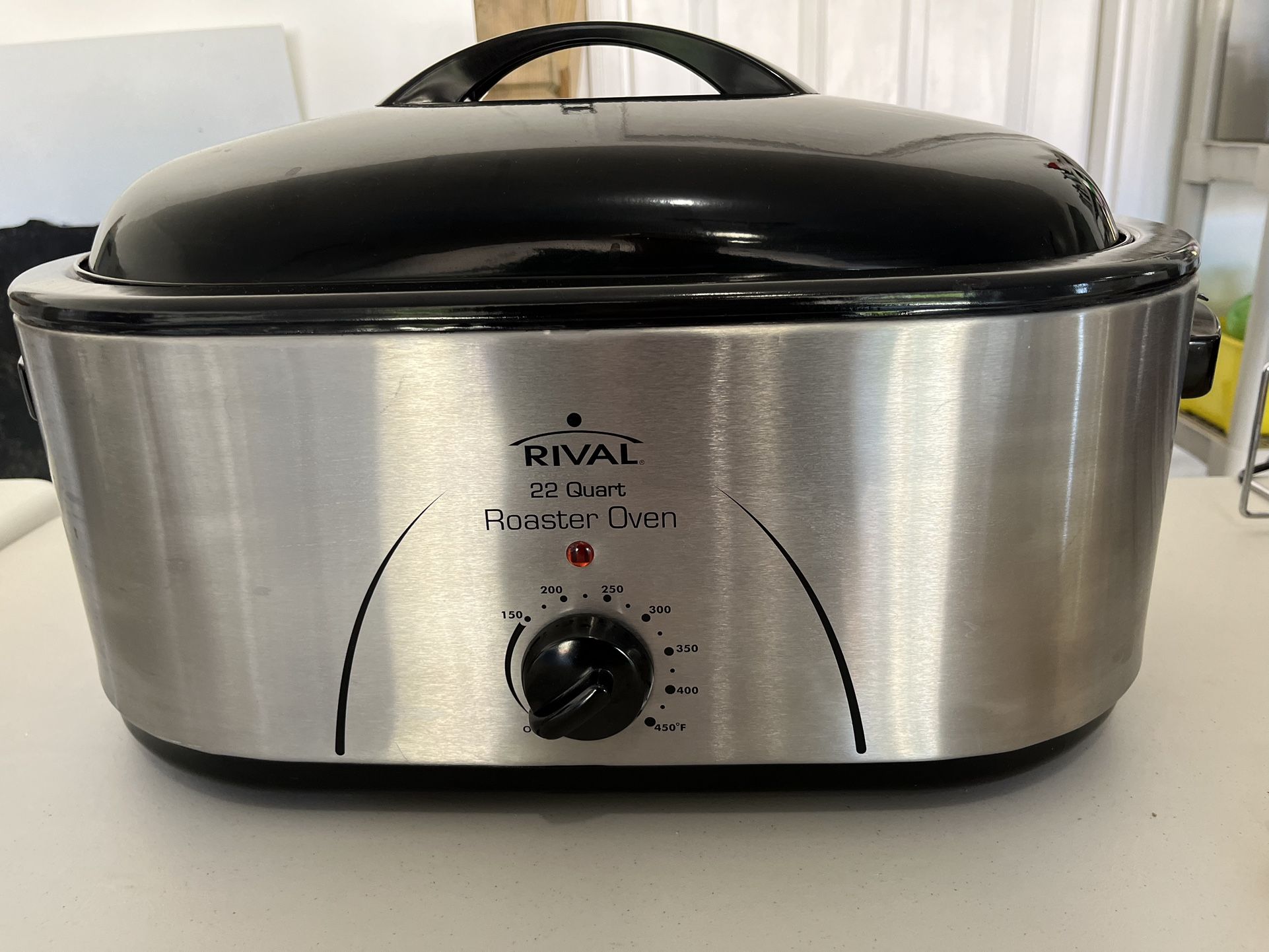 Stainless Steel 22 Qt Roaster Oven