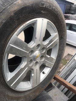 1 Chevy traverse rim