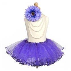 Grape Purple Sparkling Sequined Tutu Skirt