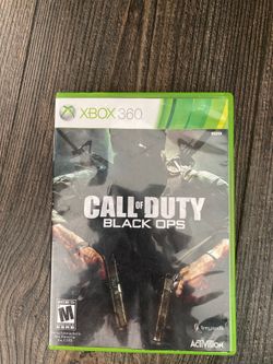 XBOX 360 CALL OF DUTY BLACK OPS