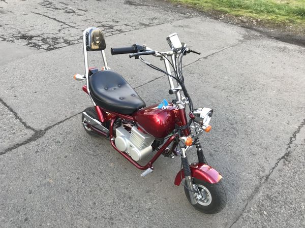 Maroon Mini Chopper Harley Pocket Bike For Sale In Portland Or Offerup
