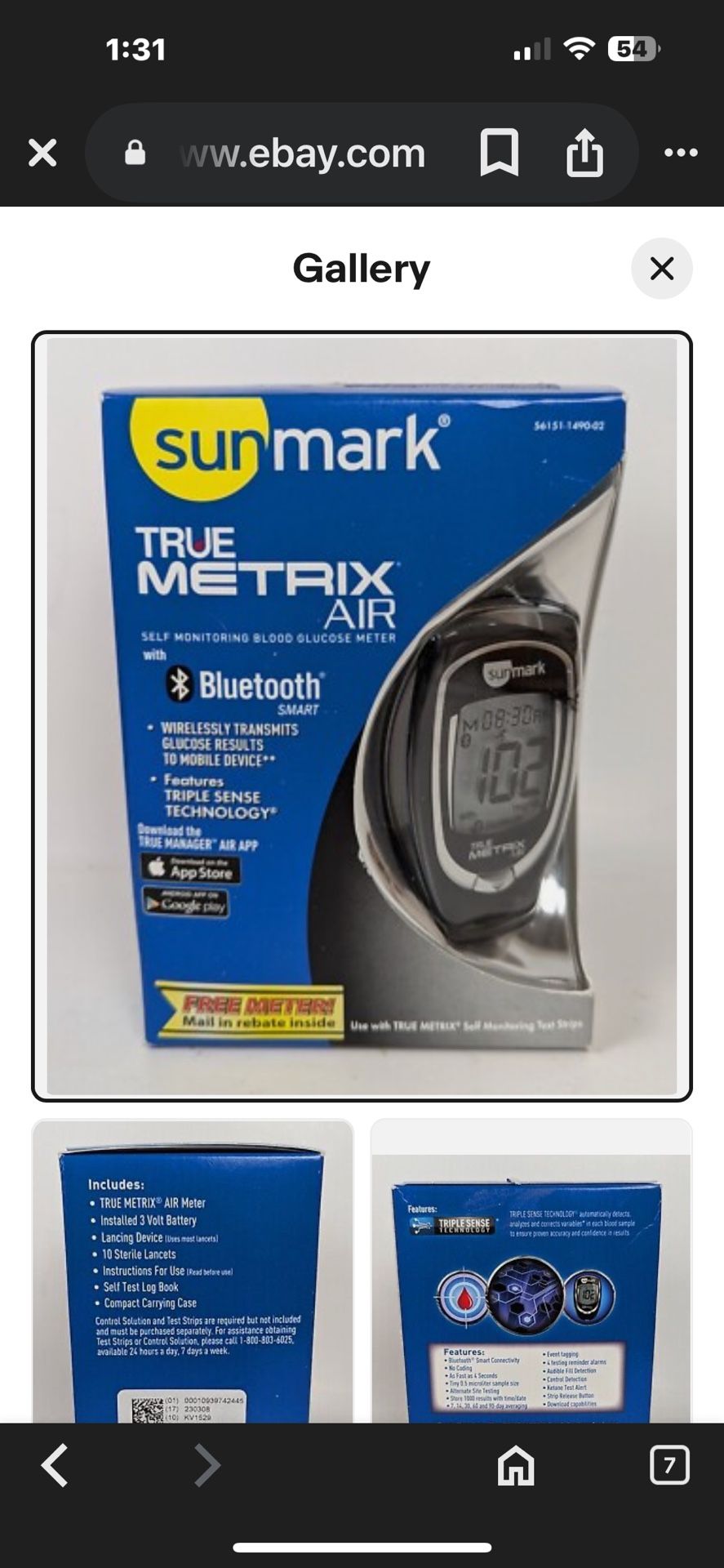 Glucose MONITOR NEW IN BOX. SEE ALL PICS. 