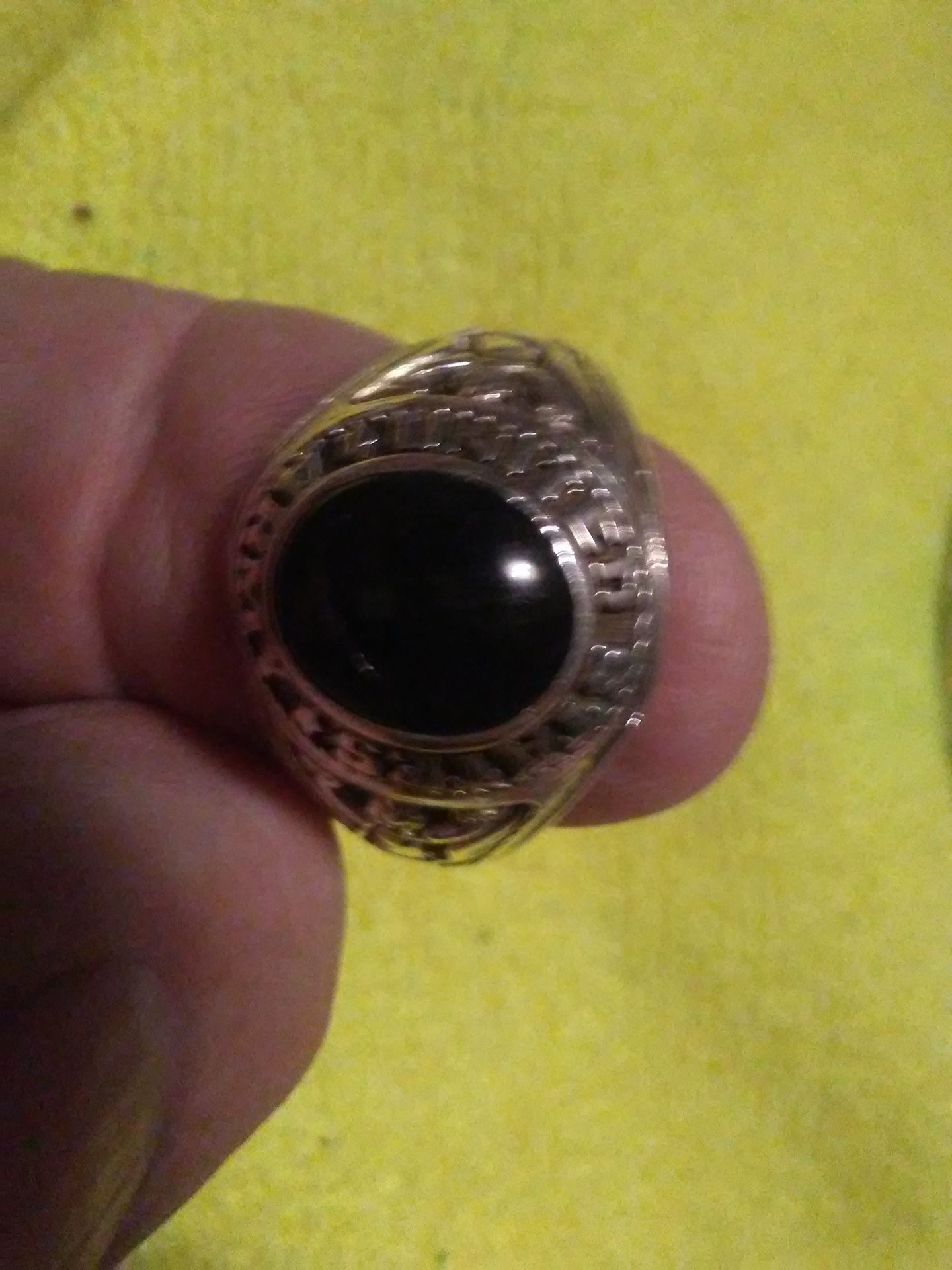 Mens Army Ring