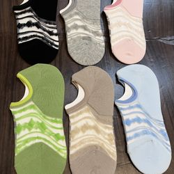 New Women’s Fishnet Style Socks For Shoe Size 6-8 (6 Pairs) Sock Size 9-11