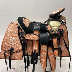 Monturas charras de cuero Mexicanas