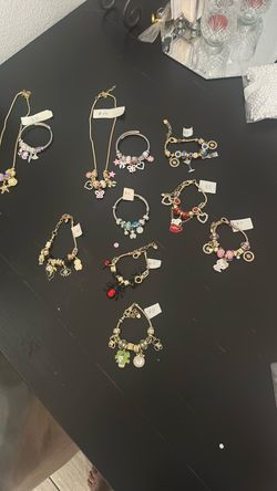Necklaces and charms
