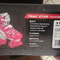 Girls Skates Size 3-6(adjustable)