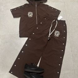 Saint Vanity Brown Nylon Sets 