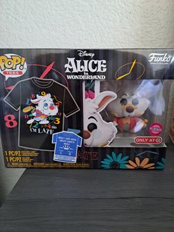 Alice In Wonderland Funko With T Shirt
