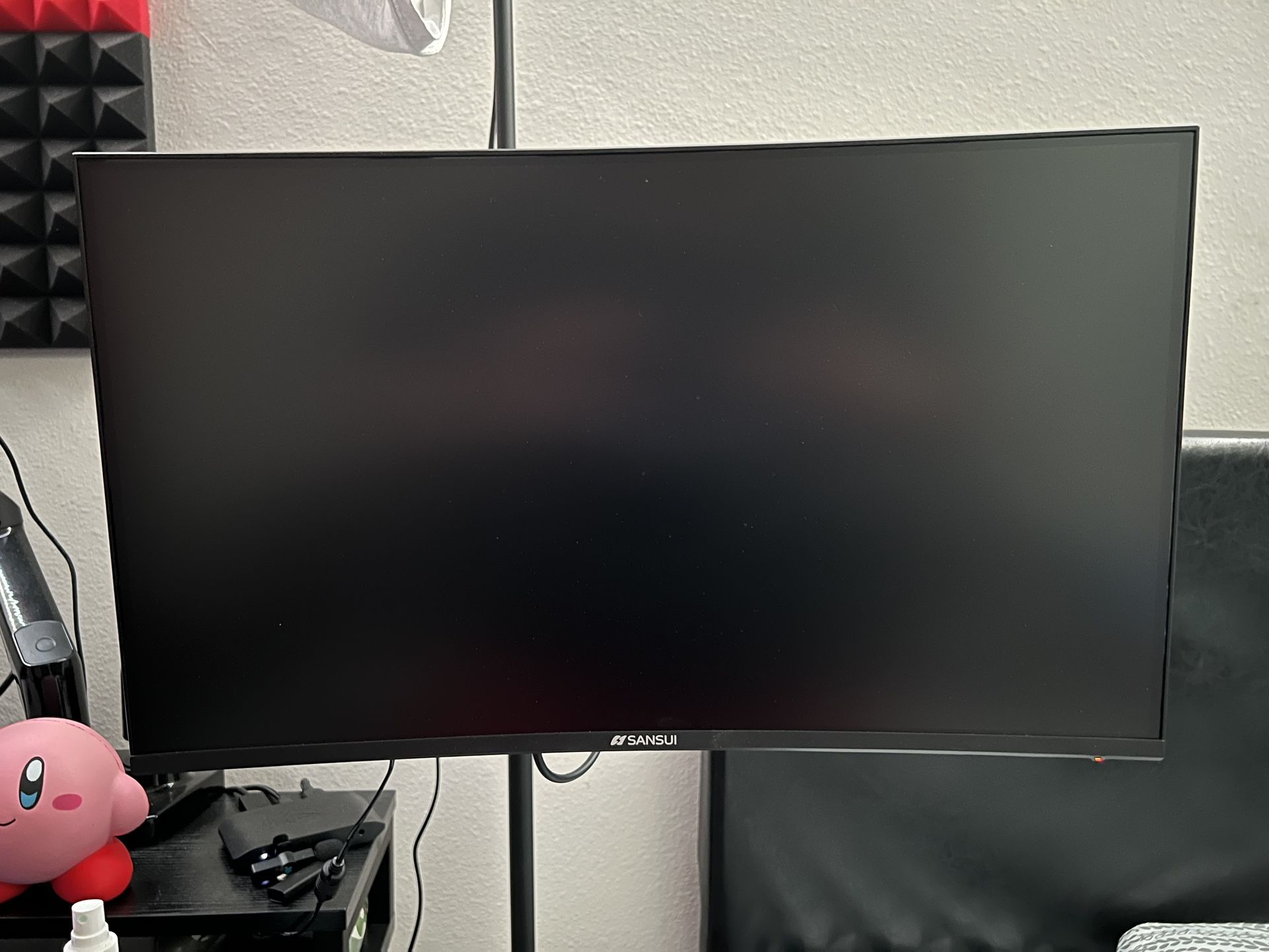 Sansui 24 Inch Curved Gaming Monitor 1920x1080 185 Hz